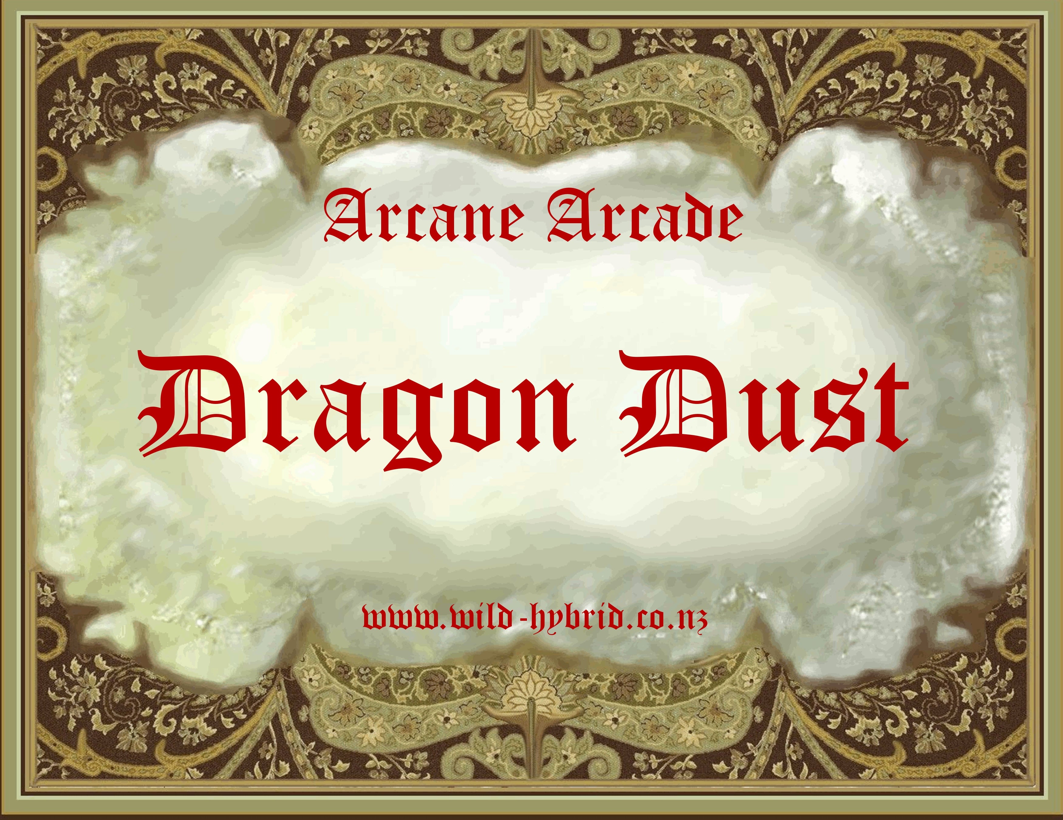 Dragon Dust 5ml - The infamous powder made from ground dragon talon and potent herbs to improve strength and endurance.