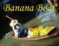 Banana Boat 5ml - Ripe banana, spices and a simple wooden boat.