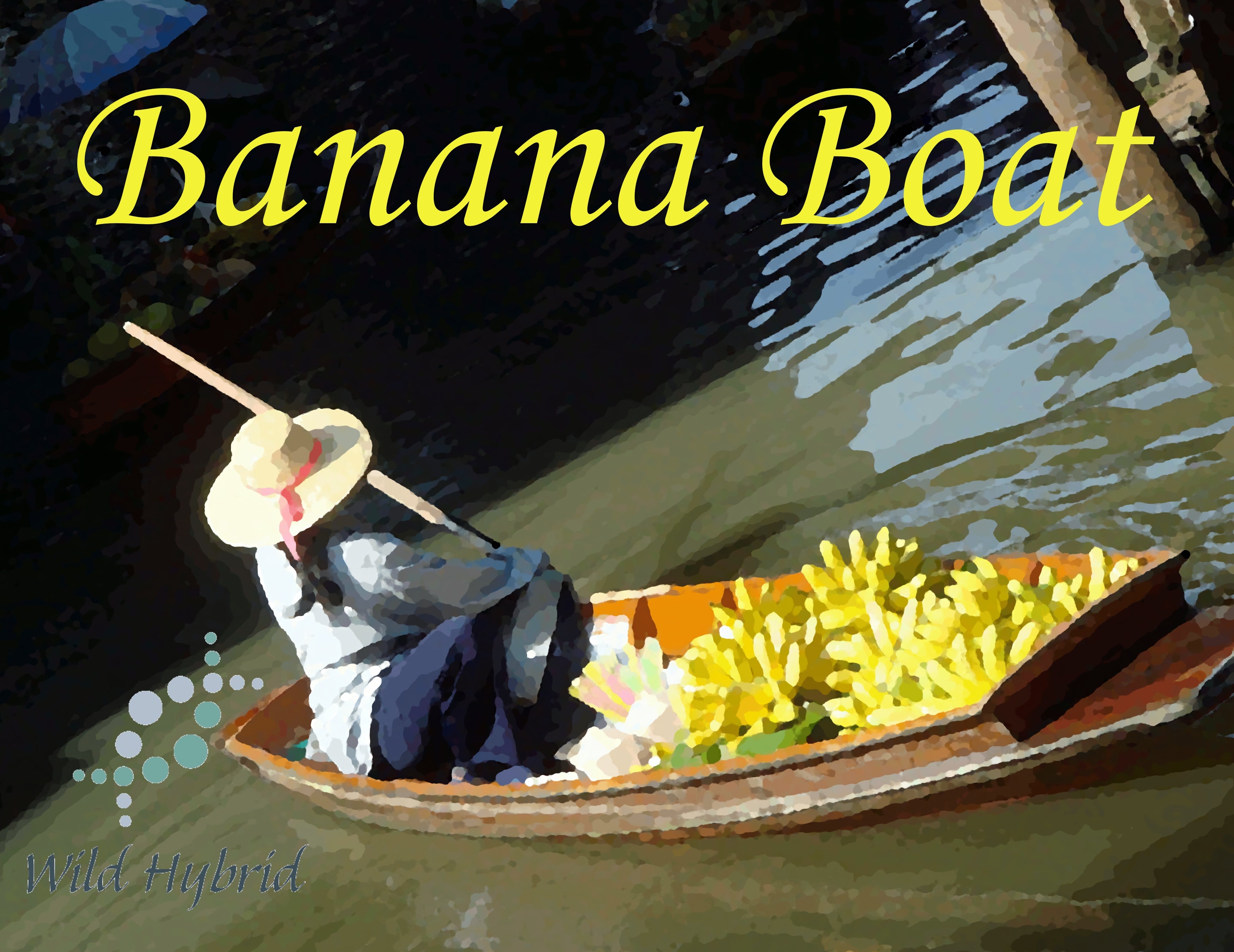Banana Boat 5ml - Ripe banana, spices and a simple wooden boat.