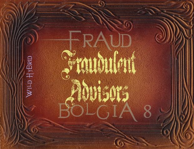 Bolgia 8 - Fraudulent Advisors 5ml - Egyptian musk, lavender, spiced plum, almond, opopanax, coconut and aged woods.