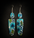 Microcosm Polymer Clay Earrings