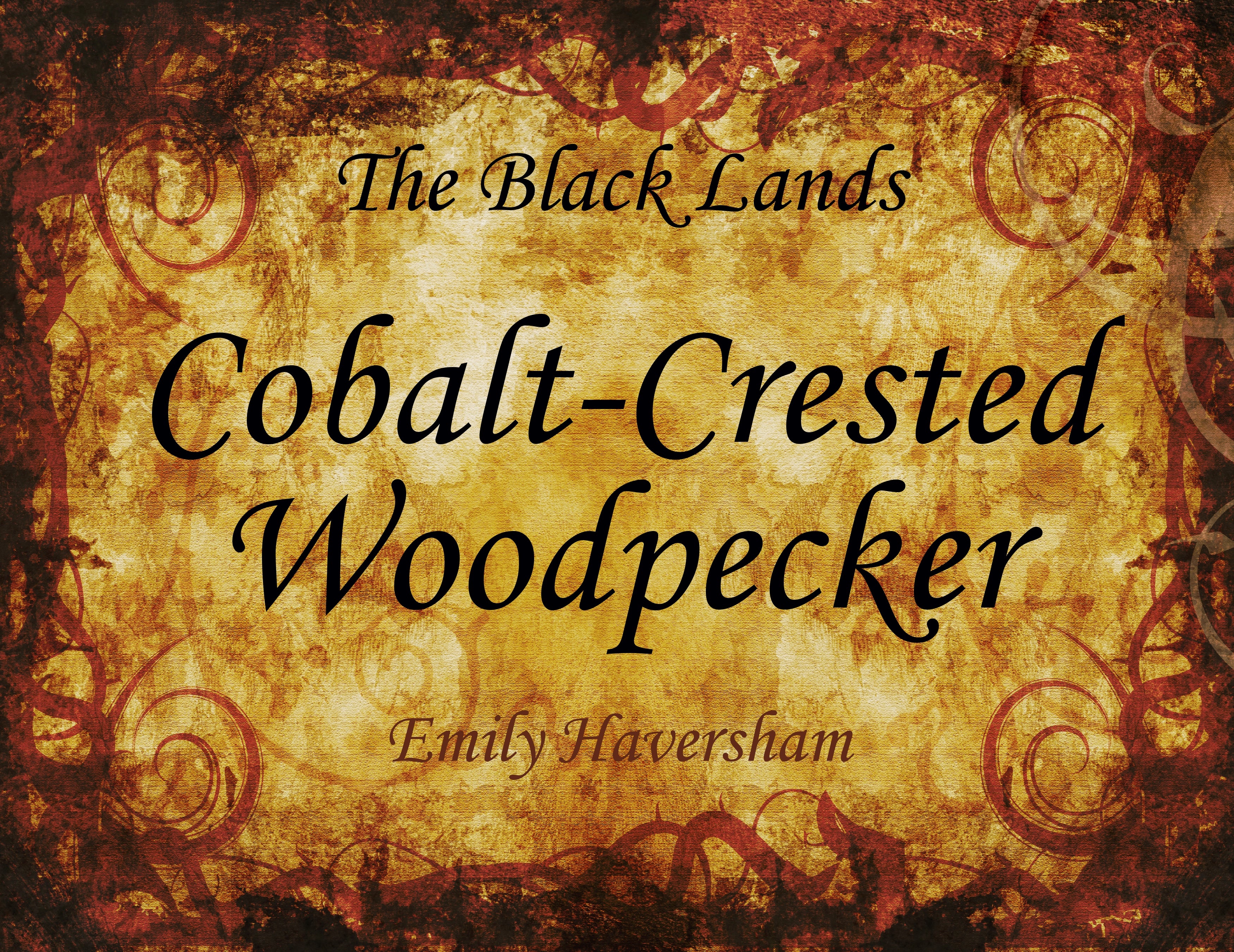 Cobalt-Crested Woodpecker 5ml - Cedar wood, nagarmotha, amber, nutmeg, labdanum, frankincense, calamus, sweetgrass and blue hyacinth