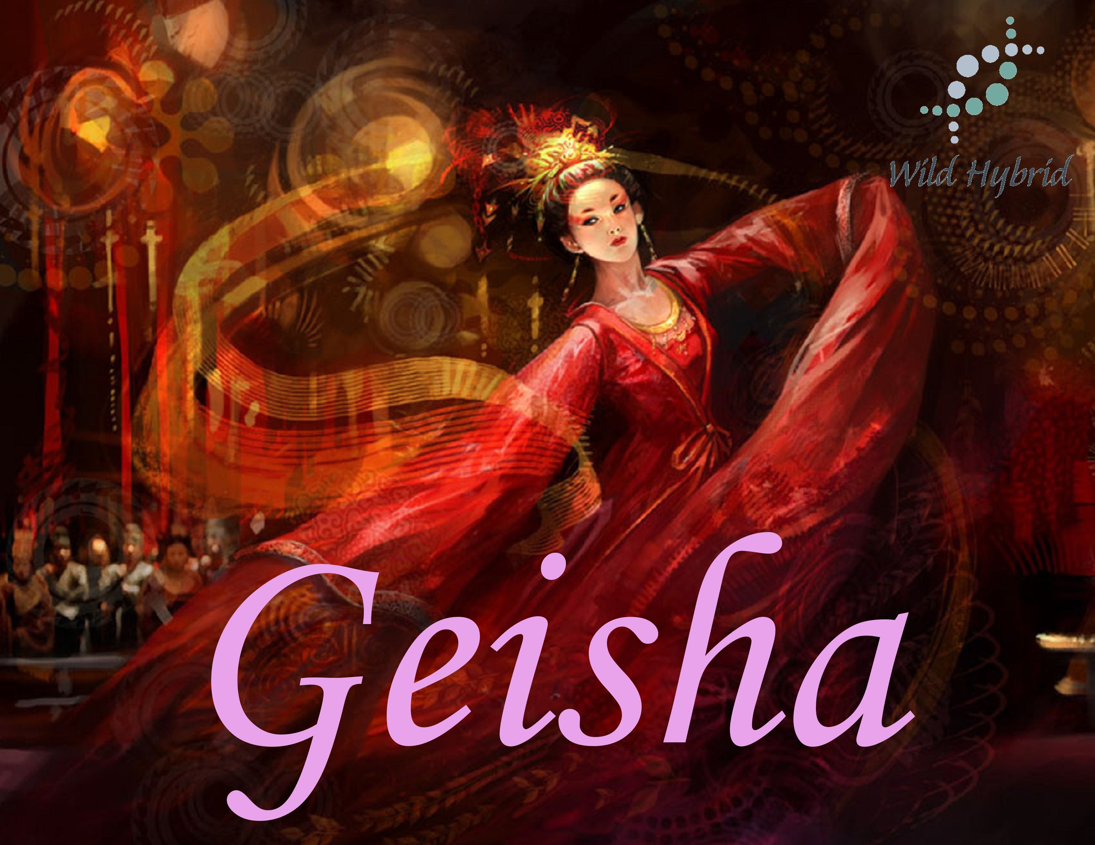 Geisha 5ml - Cherry blossom, green tea, white violet, crystalline musk and benzoin.