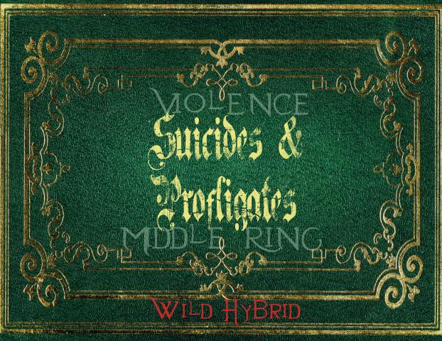 Middle Ring - Suicides & Profligrates 5ml - Cananga, clary sage, juniper berry, Peru balsam, cabreuva, citronella, white musk, petitgrain, lime and blue musk.