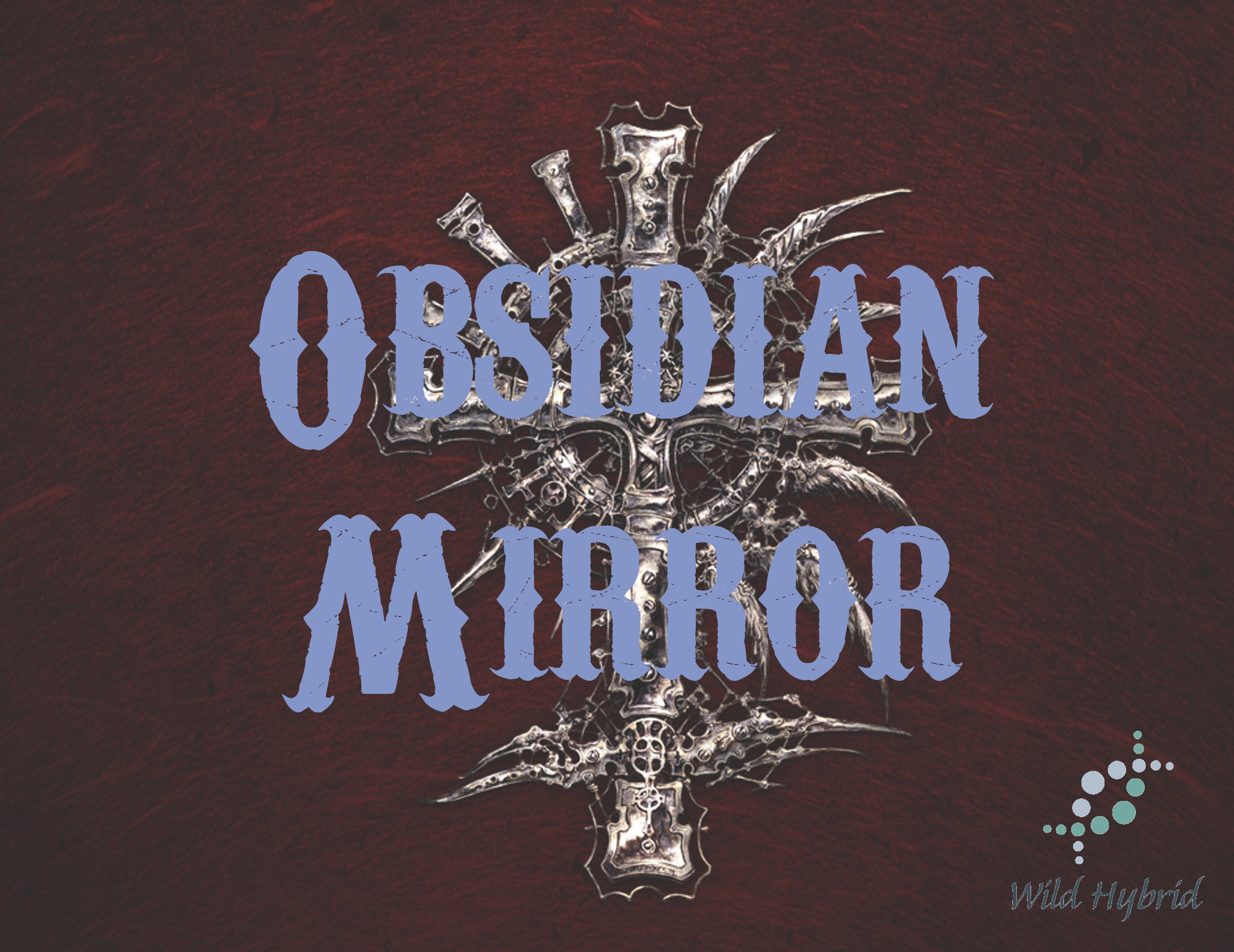 Obsidian Mirror 5ml - Sleek, cold black glass.