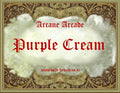 Purple Cream 5ml - Blackberry and cream.