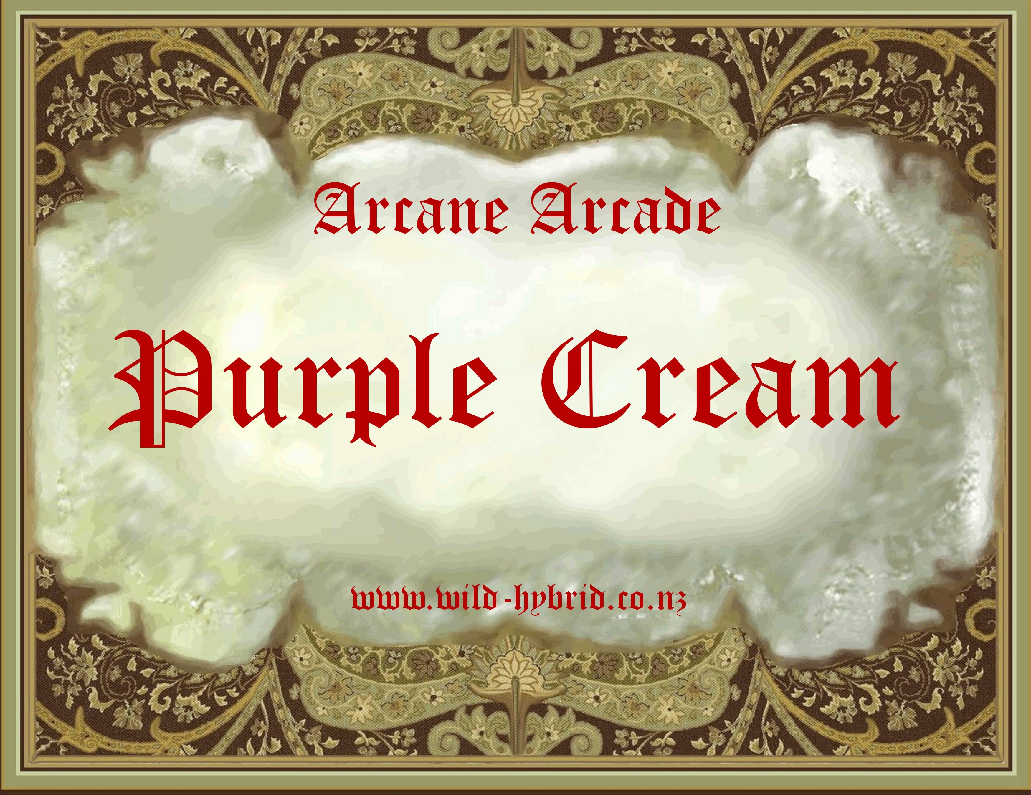Purple Cream 5ml - Blackberry and cream.