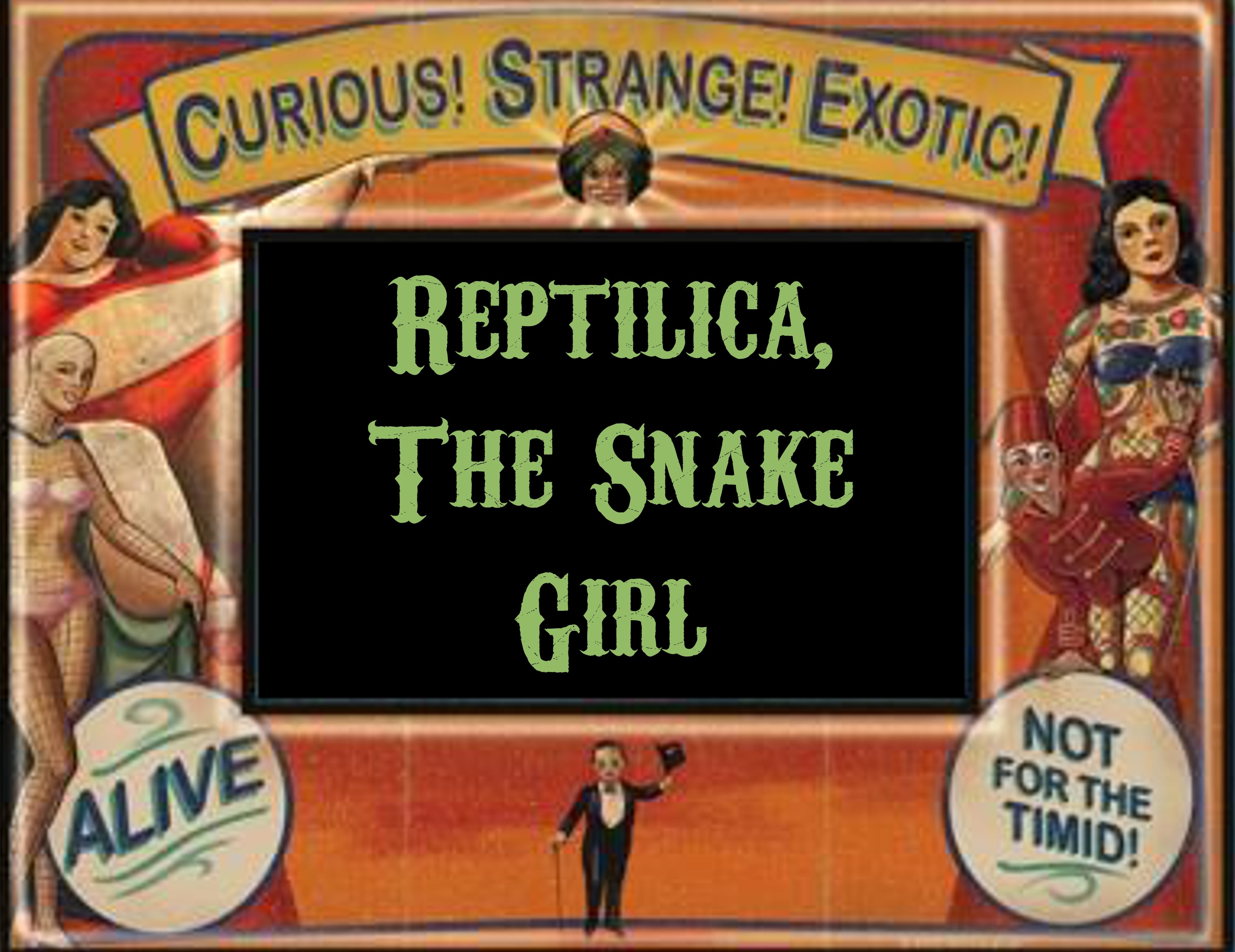 Reptilica, The Snake Girl 5ml - Patchouli, vanilla, WHX red musk, pineapple and cinnamon.