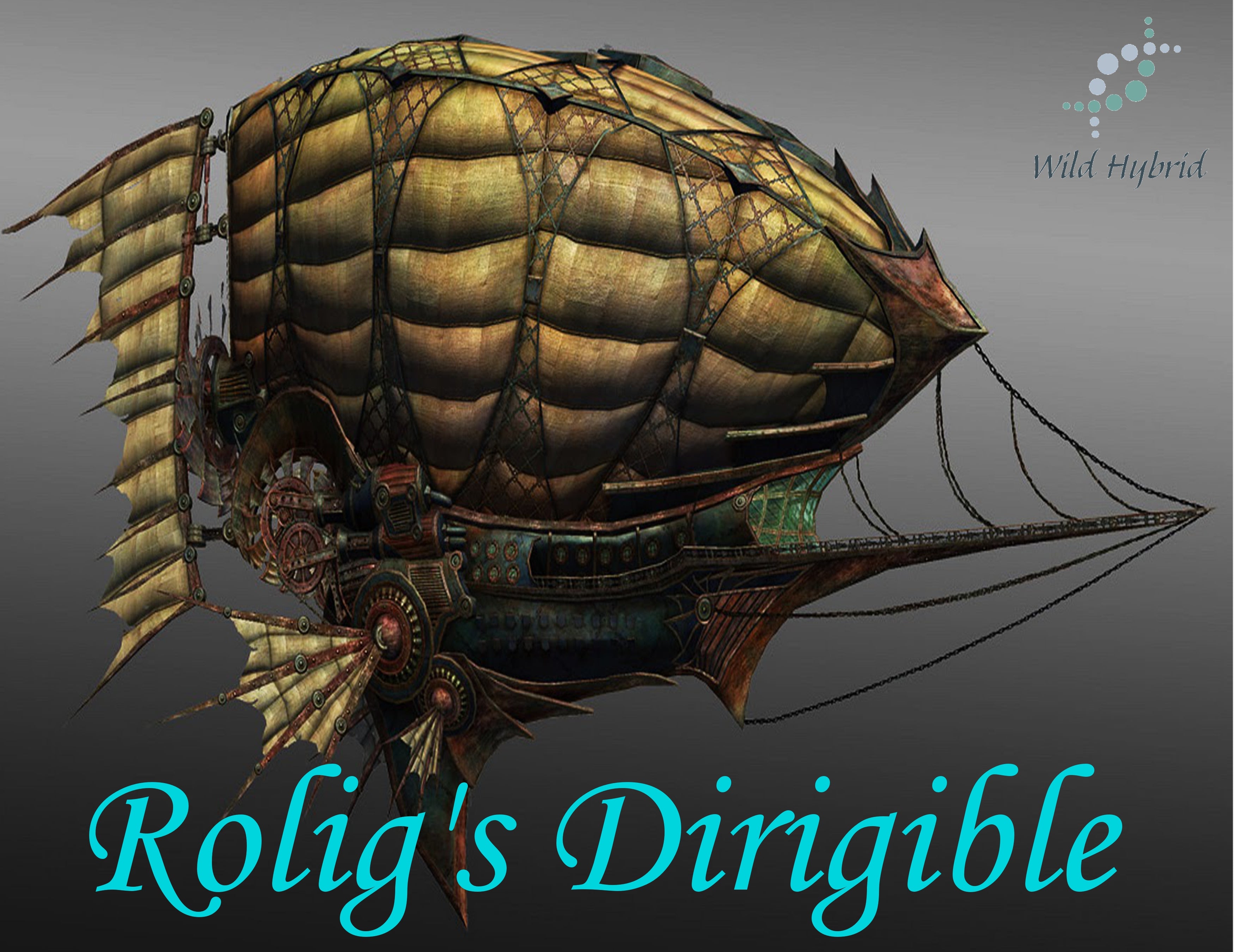 Rolig's Dirigible 5ml - Polished wood and gleaming brass, friction-heated metal, thick lubricating oil and ozonic gases.