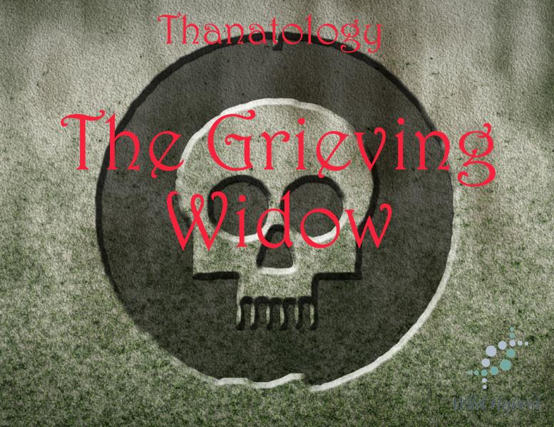 The Grieving Widow 5ml - Black lace, grave dirt and a violet and lilac perfume.