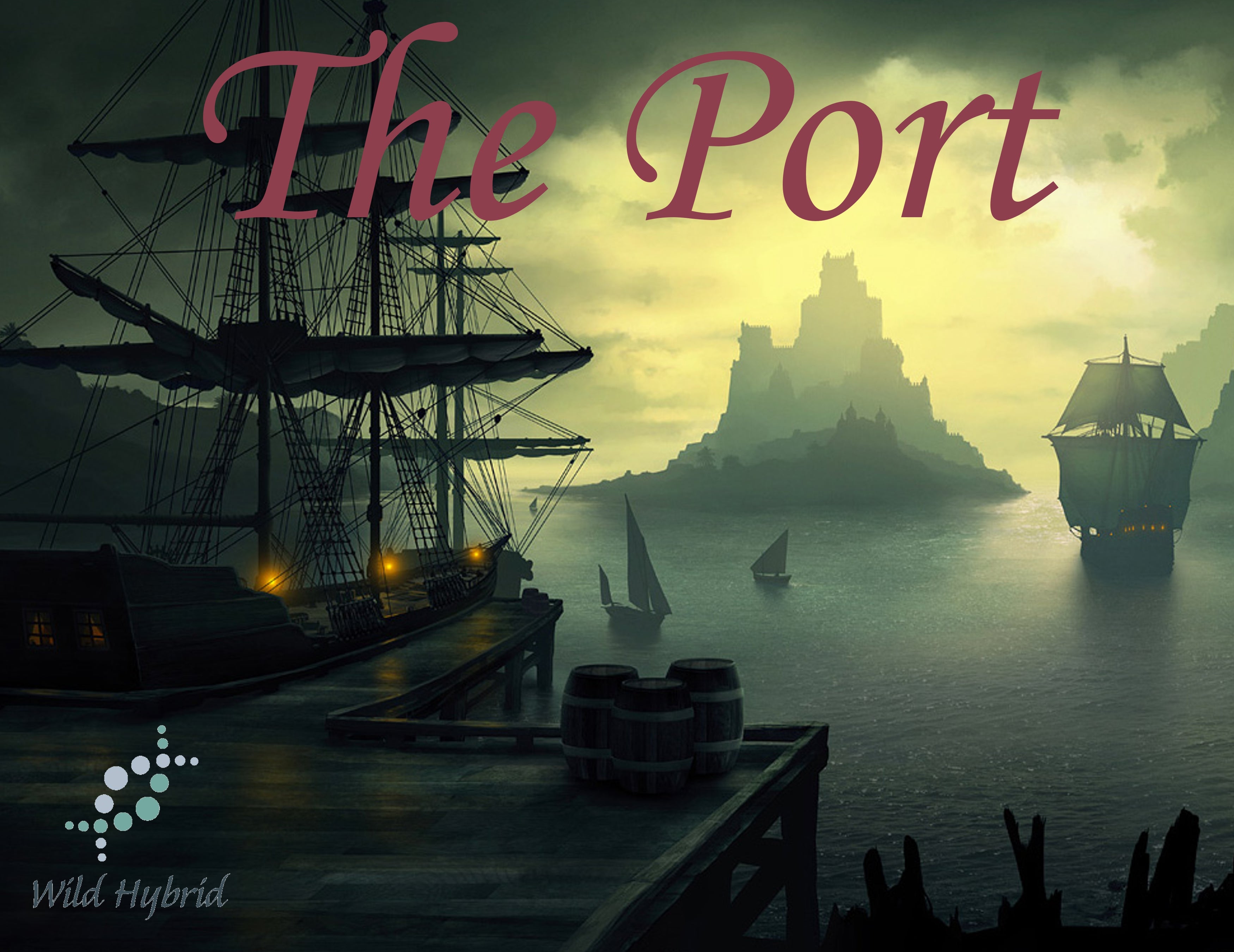 The Port 5ml - Strawberry, vanilla and salty water.