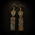 Clockwork Relics Polymer Clay Earrings