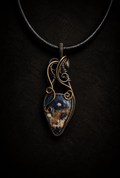 The Gold Thread Wire-Wrapped Pendant