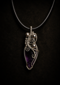 The Spiritualist Wire-Wrapped Pendant